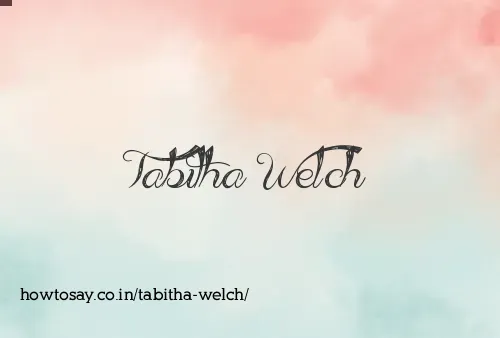 Tabitha Welch