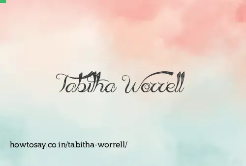 Tabitha Worrell