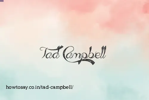 Tad Campbell