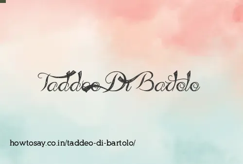 Taddeo Di Bartolo