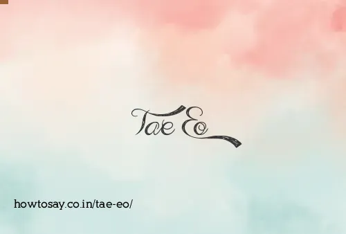 Tae Eo