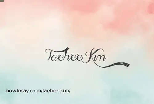 Taehee Kim