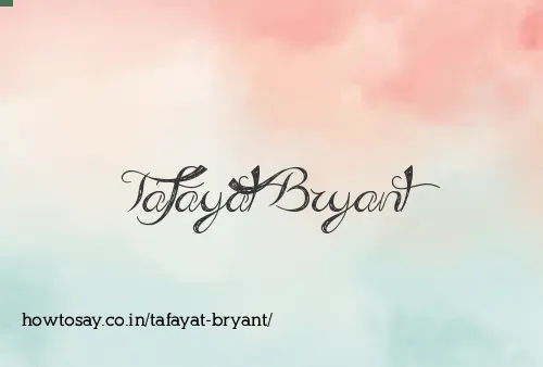 Tafayat Bryant