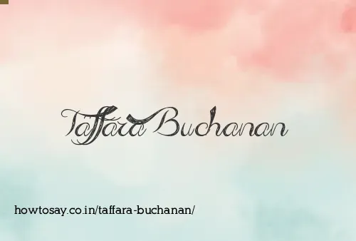 Taffara Buchanan