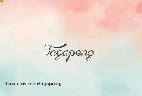 Tagapong