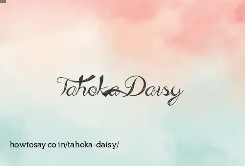 Tahoka Daisy