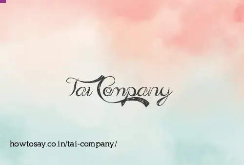 Tai Company
