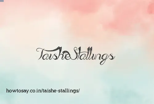 Taishe Stallings