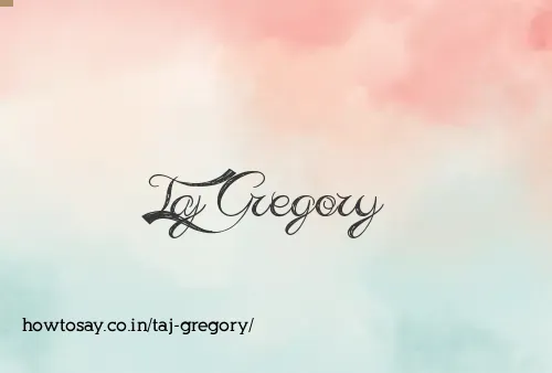 Taj Gregory