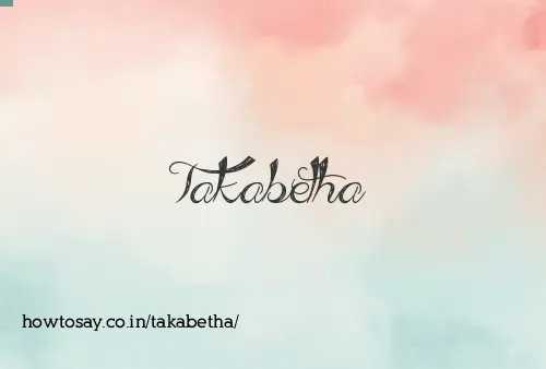 Takabetha