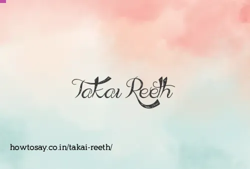 Takai Reeth
