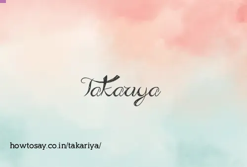 Takariya
