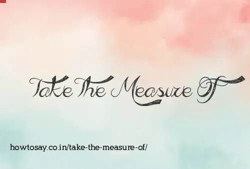 Take The Measure Of