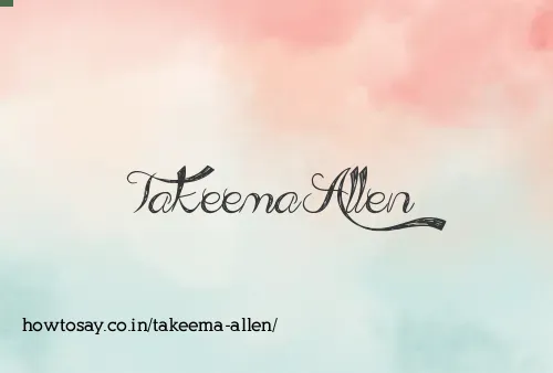 Takeema Allen