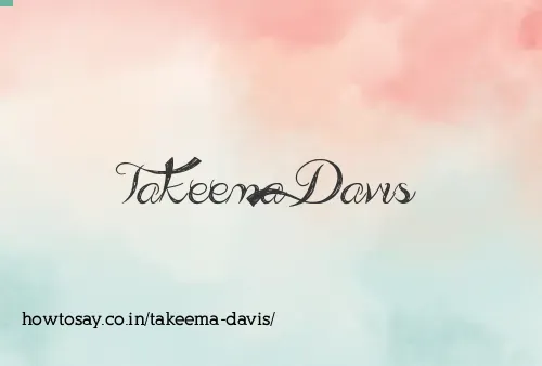 Takeema Davis
