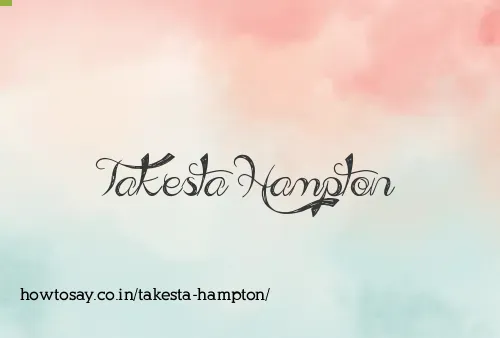 Takesta Hampton