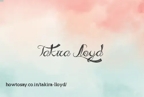 Takira Lloyd