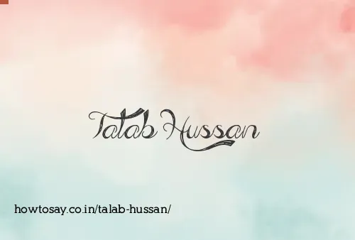 Talab Hussan