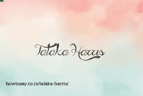 Talaka Harris