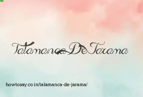 Talamanca De Jarama