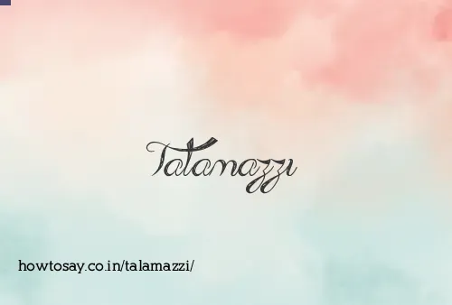 Talamazzi