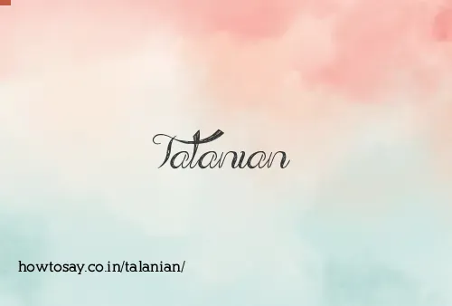Talanian