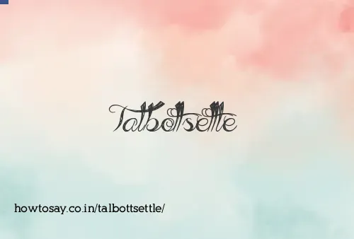 Talbottsettle