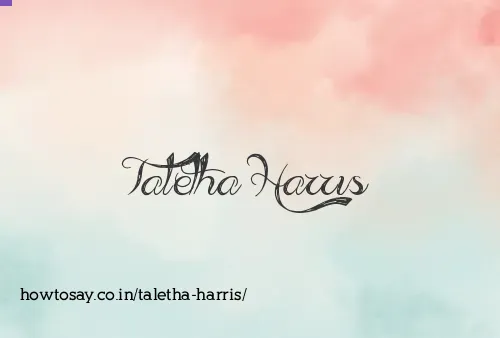 Taletha Harris