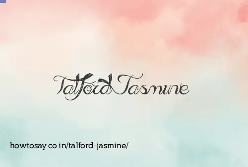 Talford Jasmine