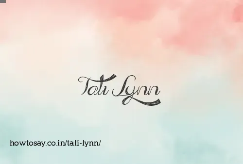 Tali Lynn