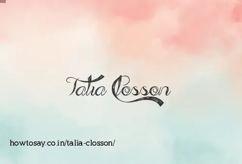 Talia Closson