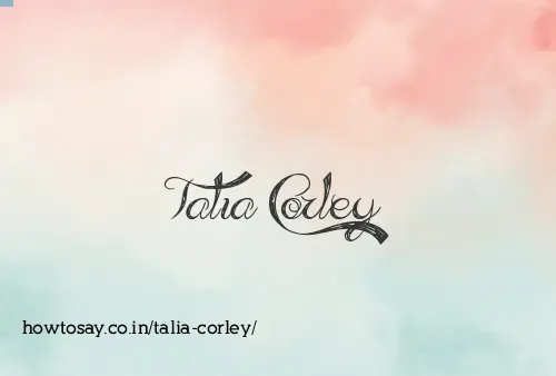 Talia Corley