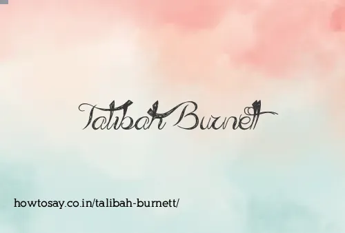Talibah Burnett