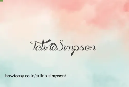 Talina Simpson