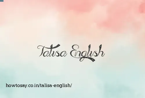 Talisa English