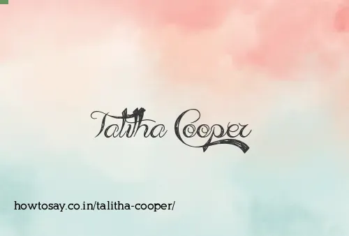 Talitha Cooper