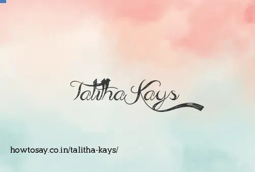 Talitha Kays