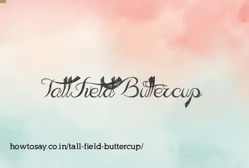 Tall Field Buttercup
