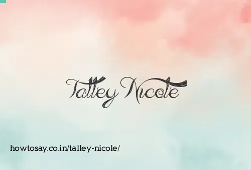 Talley Nicole