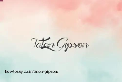 Talon Gipson