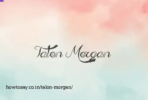 Talon Morgan