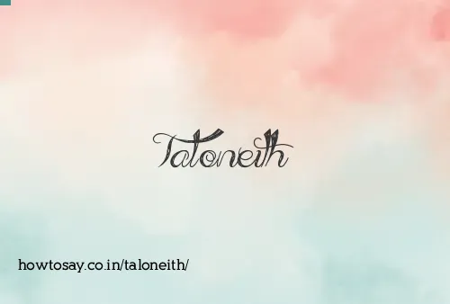Taloneith