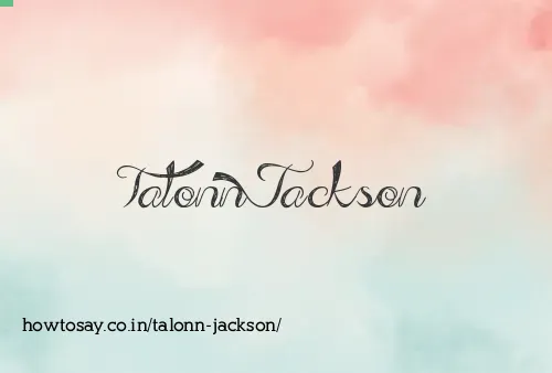 Talonn Jackson