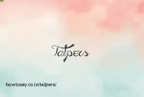 Talpers