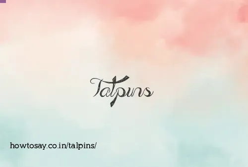 Talpins