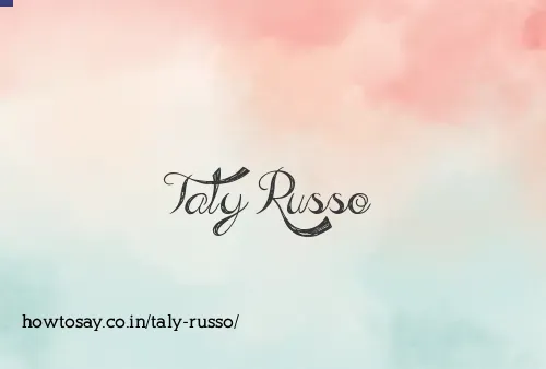 Taly Russo