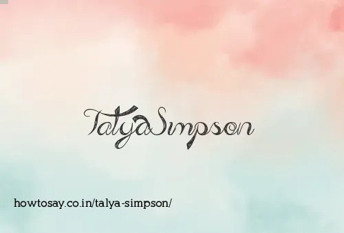 Talya Simpson