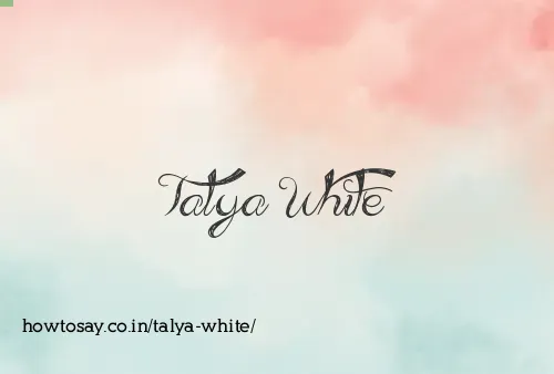 Talya White