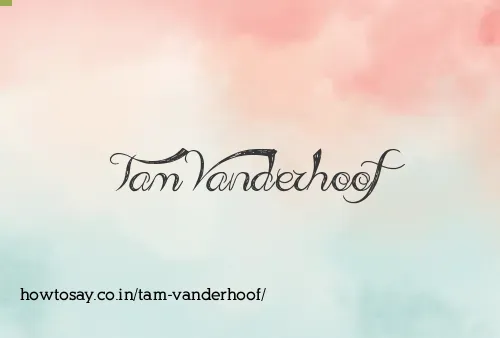 Tam Vanderhoof