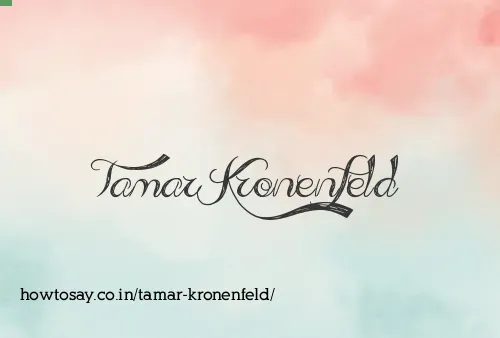 Tamar Kronenfeld